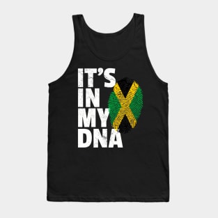 Jamaica Flag Jamaican Pride Dna Island Tank Top